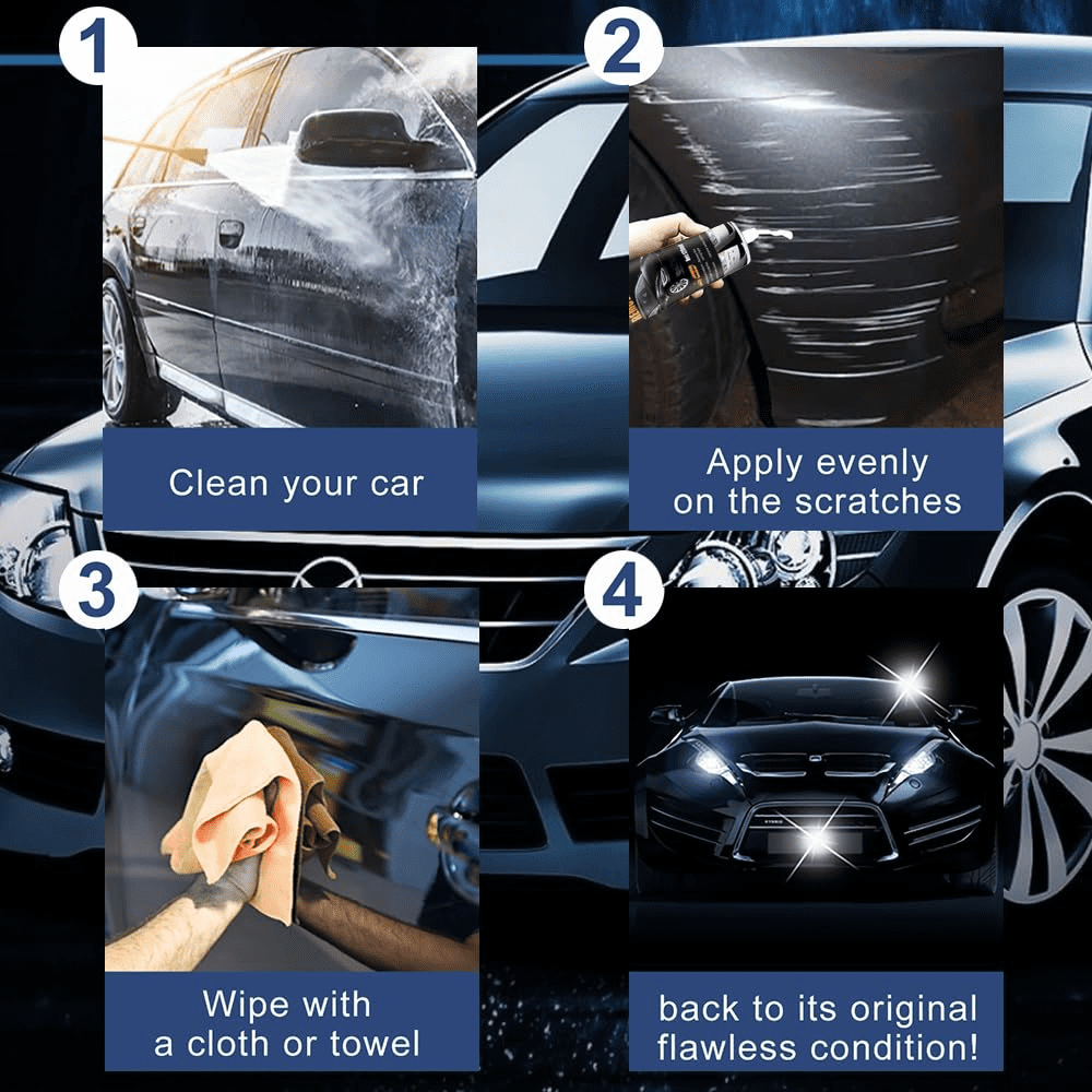 Cera Quita Rayones para Autos | Eliminador de Rayas 50ml